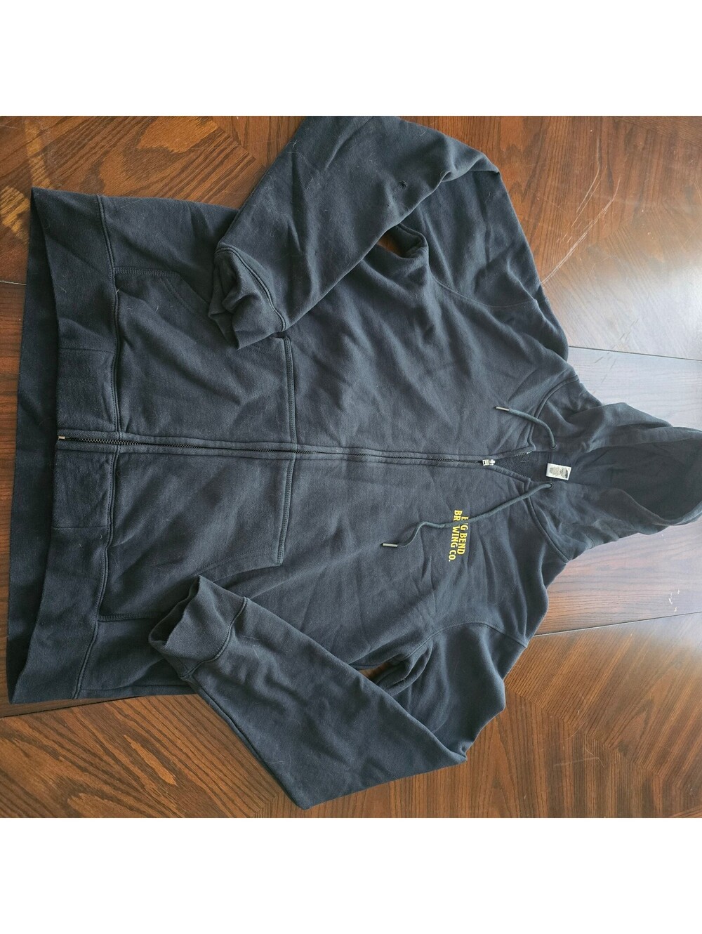Big Bend Brewing Co. Black Zip Hoodie